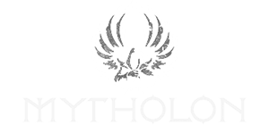 Mytholon White Logo