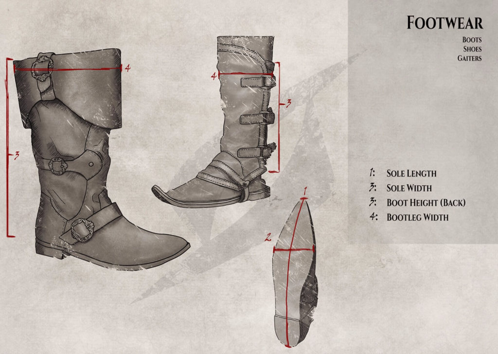 Sizing Guide to Boots and Shoes