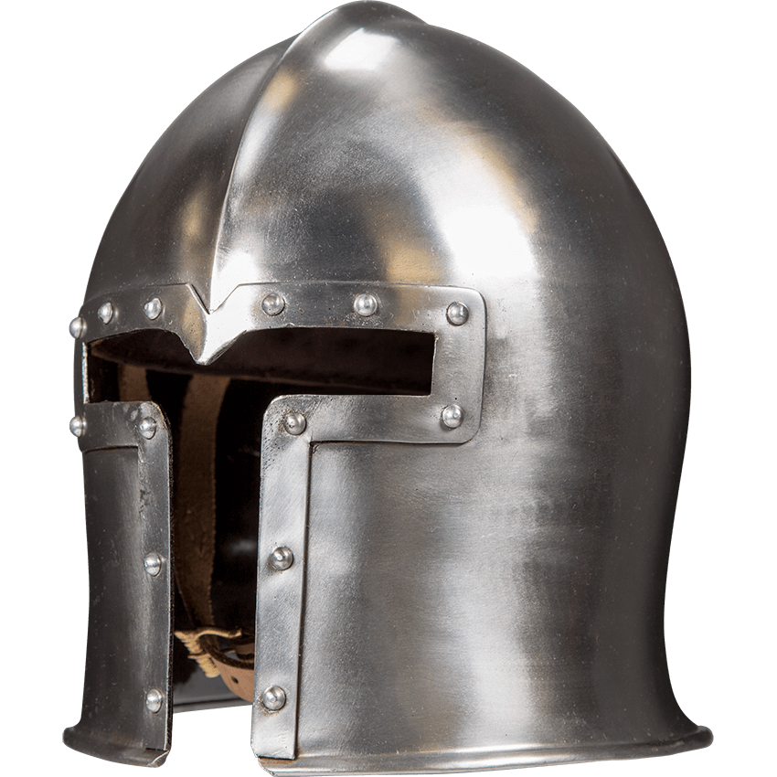 Medieval Barbute Combat Helmet - HW-700006 - LARP Distribution