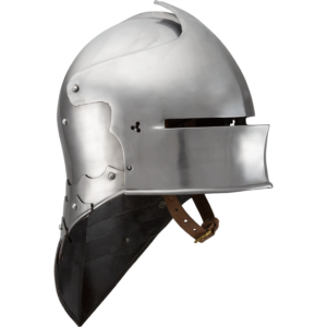 German Sallet Helmet - Polished