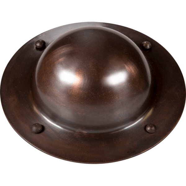 Antique Copper Shield Boss