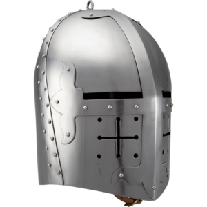 Gothic Knight Helmet - Polished