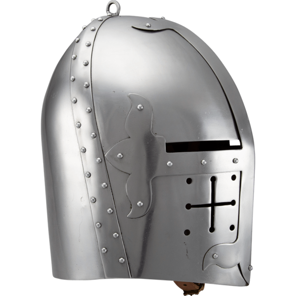Gothic Knight Helmet - Polished