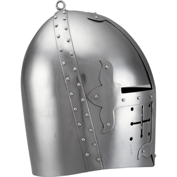 Gothic Knight Helmet - Polished