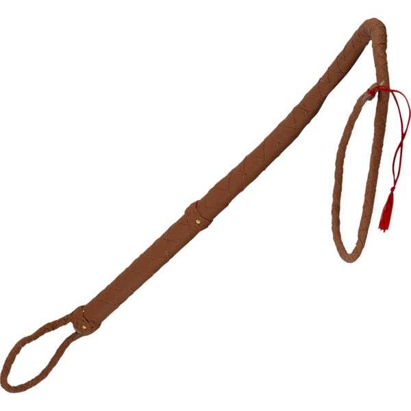 Tan Leather Horsewhip