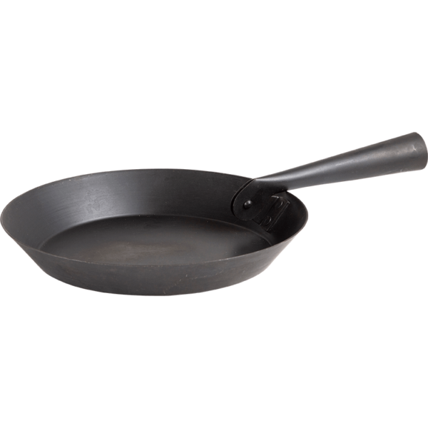 Steel Skillet with Folding Handle