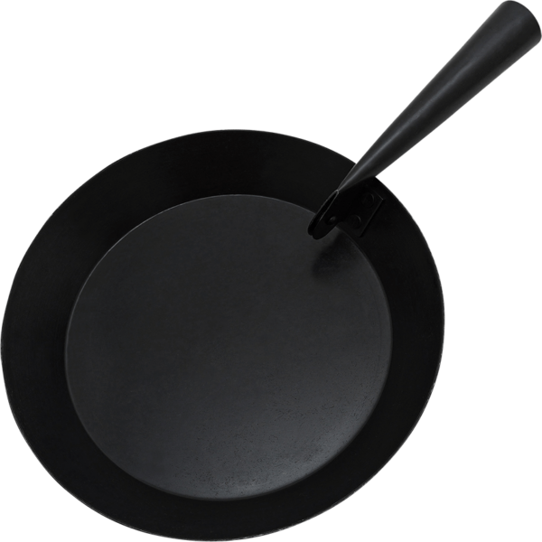 Steel Skillet with Folding Handle