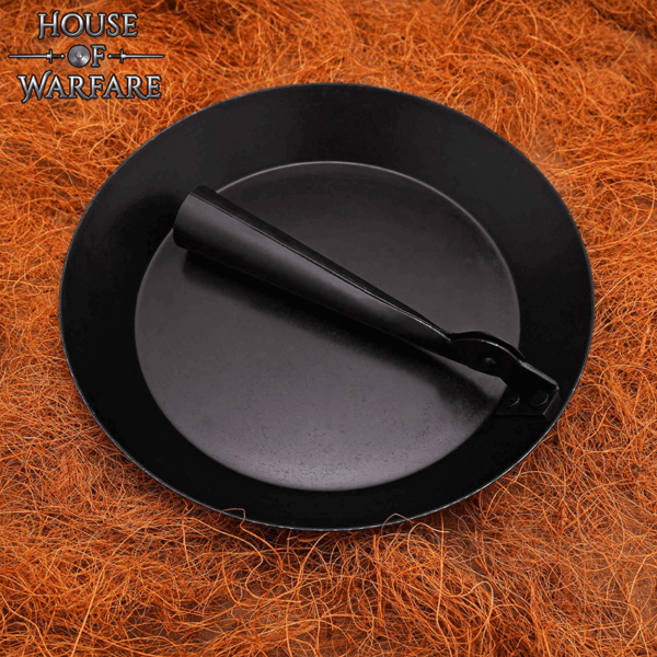 Steel Skillet with Folding Handle