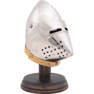 Miniature Pig Face Bascinet Helmet