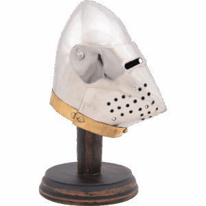Miniature Pig Face Bascinet Helmet