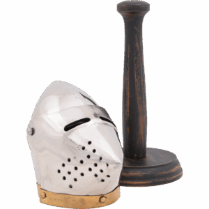 Miniature Pig Face Bascinet Helmet