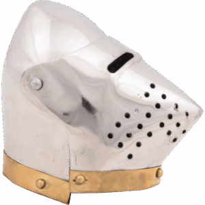 Miniature Pig Face Bascinet Helmet