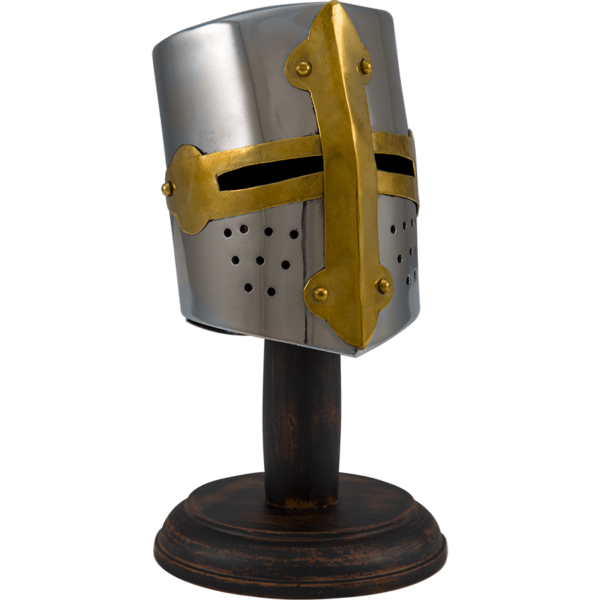 Mini Medieval Tournament Helmet