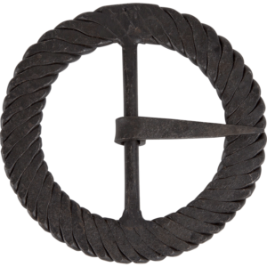 3 Inch Twisted Iron Round Buckle