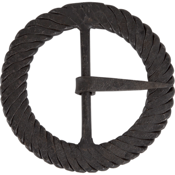 3 Inch Twisted Iron Round Buckle