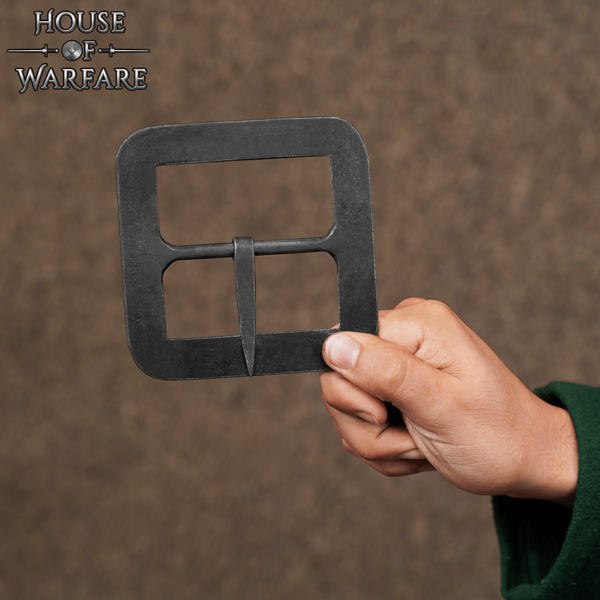 Hand-Forged Black Square Buckle