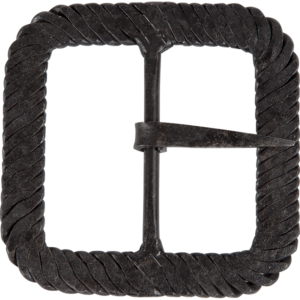 3 Inch Twisted Iron Square Buckle