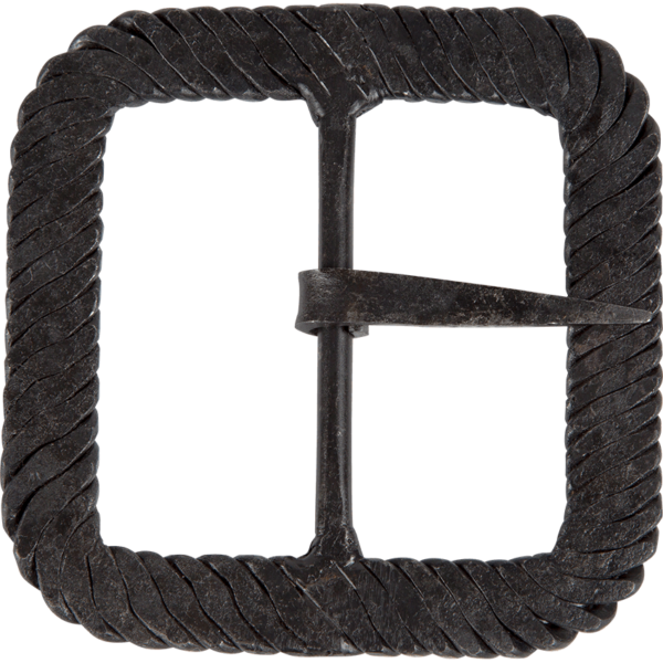 3 Inch Twisted Iron Square Buckle