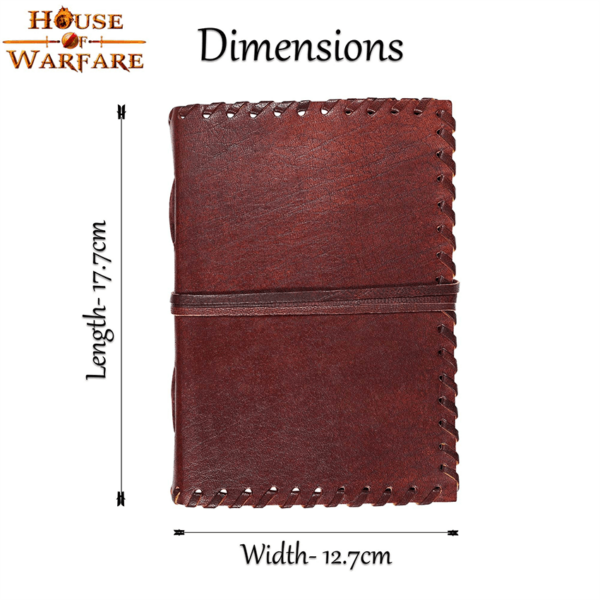 Stitched Edge Leather Journal