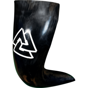 Valknut Drinking Horn