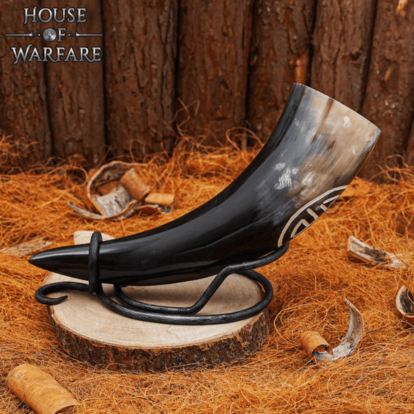 Elegant Viking Horn Stand