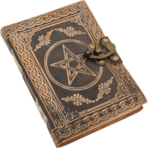 Leather Pentagram Diary