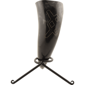 Gungnir Drinking Horn with Stand