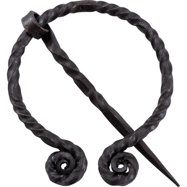 Viking Forged Penannular Brooch