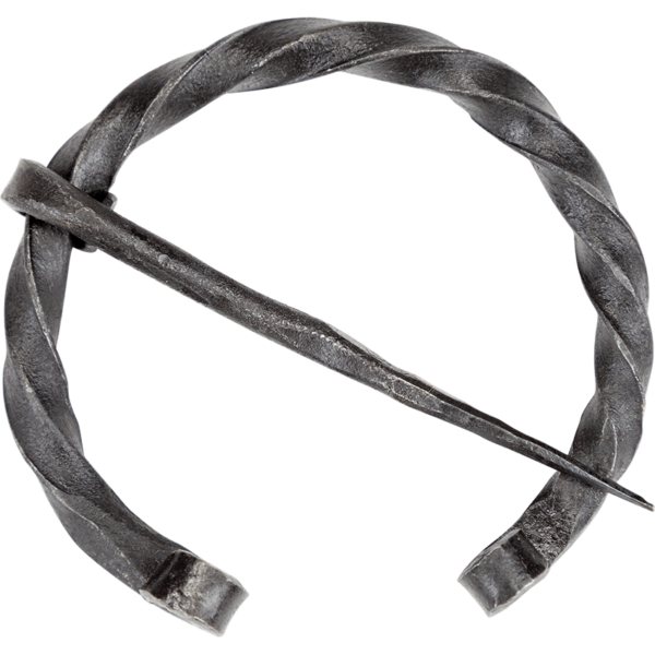 Twisted Viking Penannular Brooch
