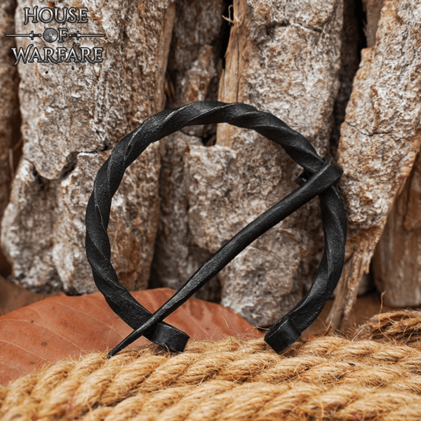 Twisted Viking Penannular Brooch