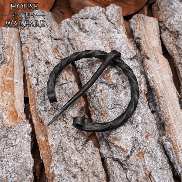 Twisted Viking Penannular Brooch