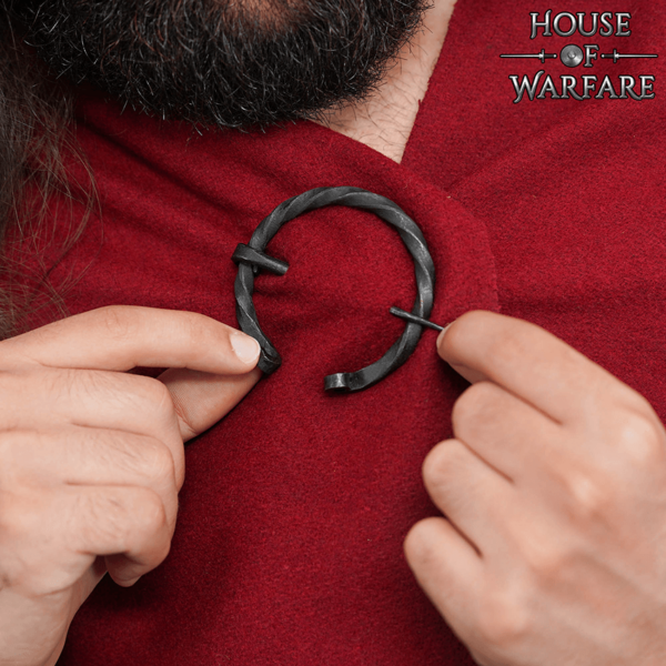 Twisted Viking Penannular Brooch