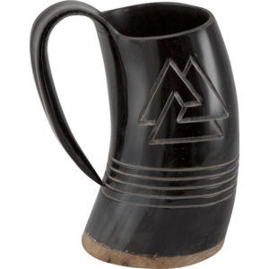 Valknut Horn Tankard