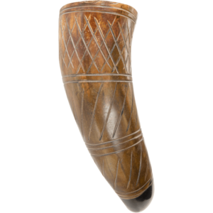 Alfheim Carved Drinking Horn