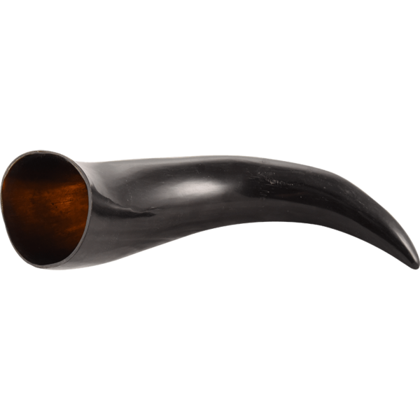 Shield Knot Drinking Horn with Stand