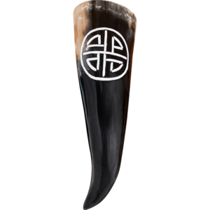 Shield Knot Drinking Horn