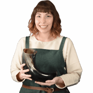 Harald Drinking Horn with Holder