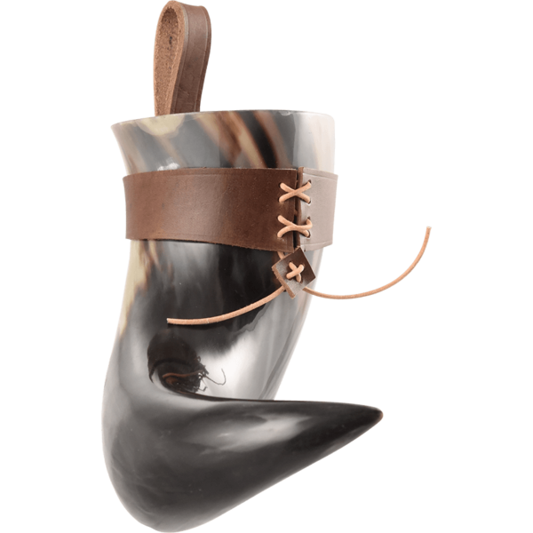 Harald Drinking Horn with Holder