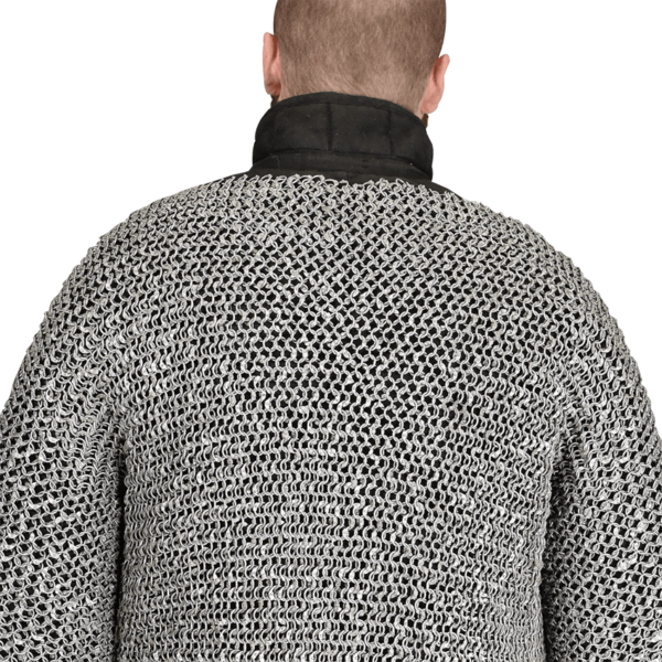 Riveted Aluminum Chainmail Hauberk