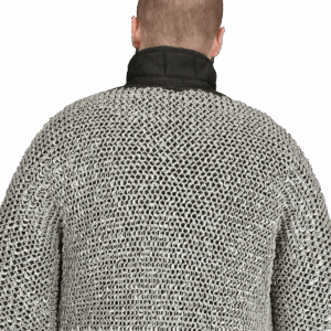 Flat Ring Wedge Riveted Chainmail Hauberk