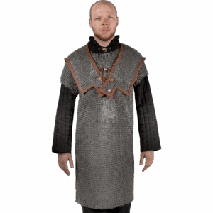 Flat Ring Round Riveted Lorica Hamata