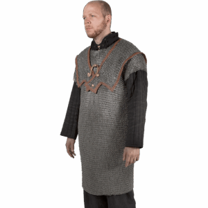 Flat Ring Round Riveted Lorica Hamata