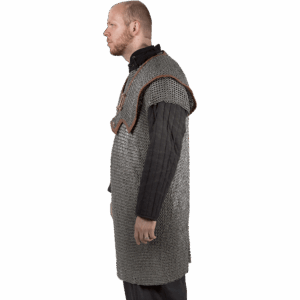 Flat Ring Round Riveted Lorica Hamata