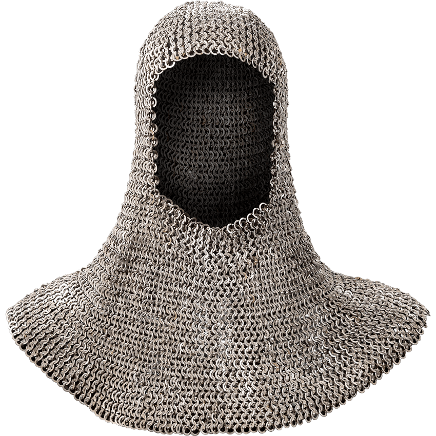 Riveted Steel Mail Coif - Irongate Armory