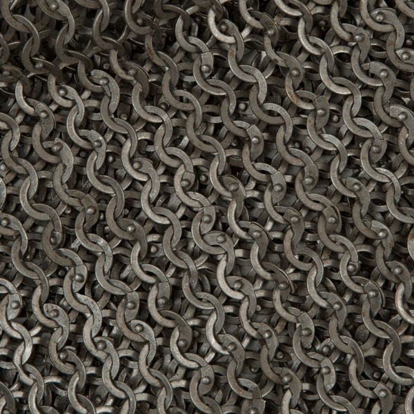 Flat Ring Round Riveted Chainmail Voiders