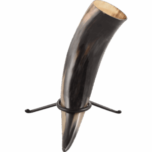 Valhalla Valknut Drinking Horn with Stand