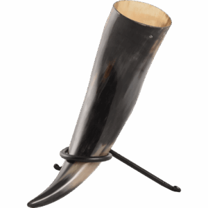 Valhalla Valknut Drinking Horn with Stand