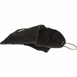 Small Suede Pouch - Black