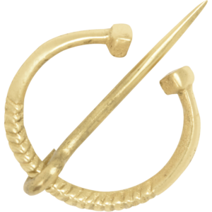 Small Brass Cloak Pin