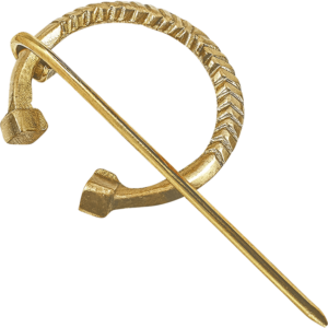 Small Brass Cloak Pin